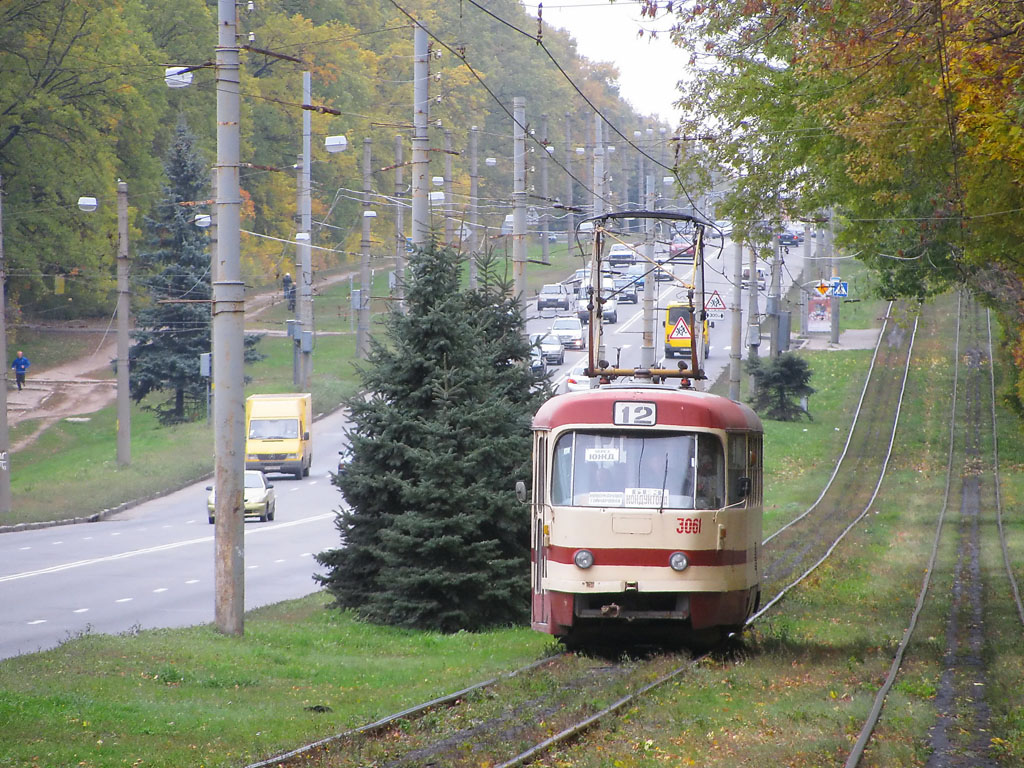 Харьков, Tatra T3SU № 3061