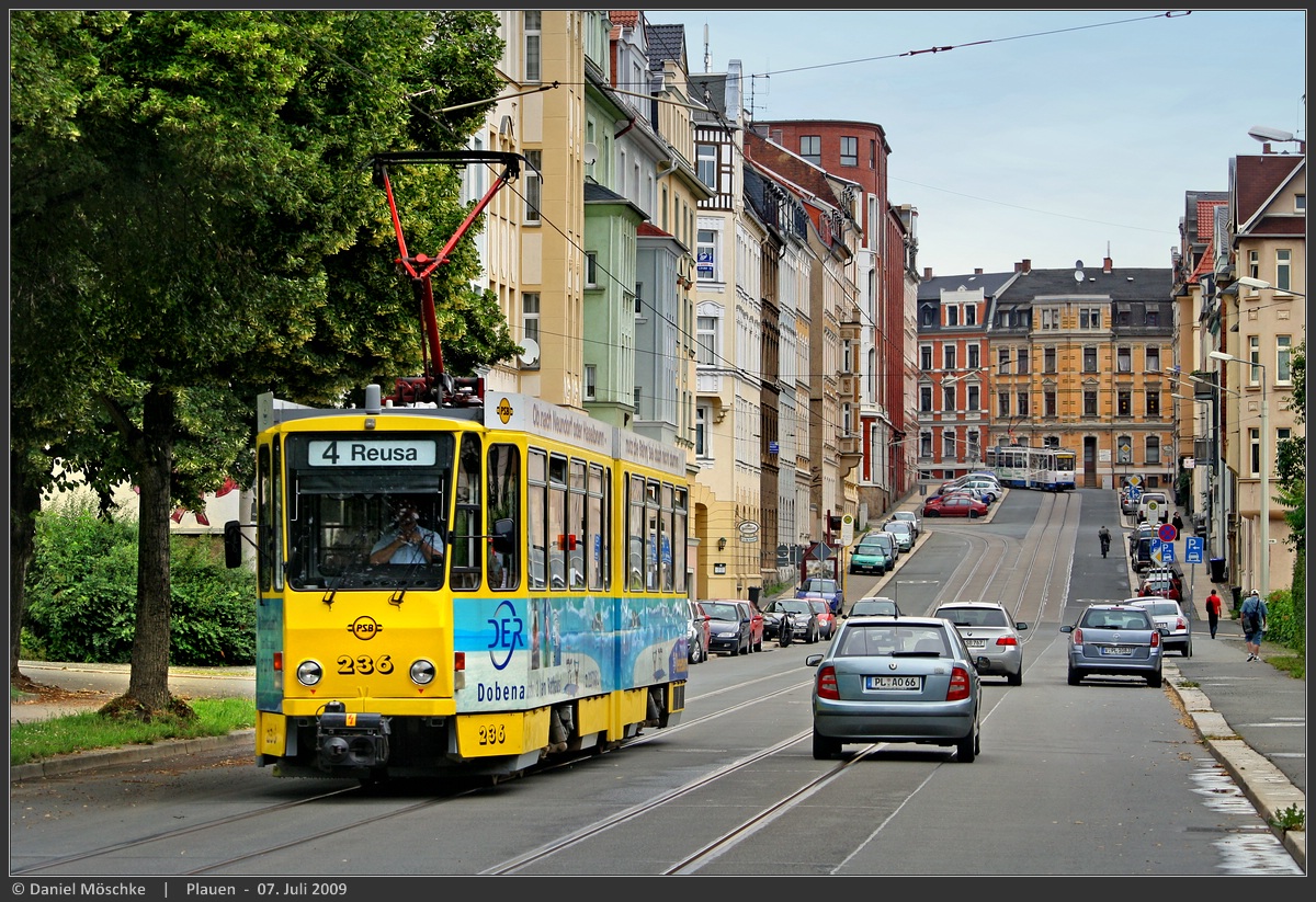 Plauen, Tatra KT4DMC № 236