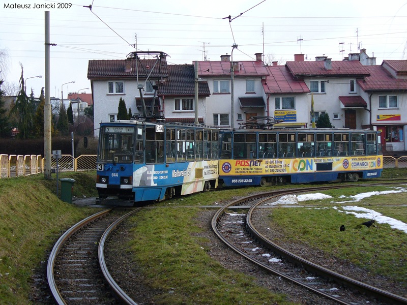 Эльблонг, Konstal 805Na № 044