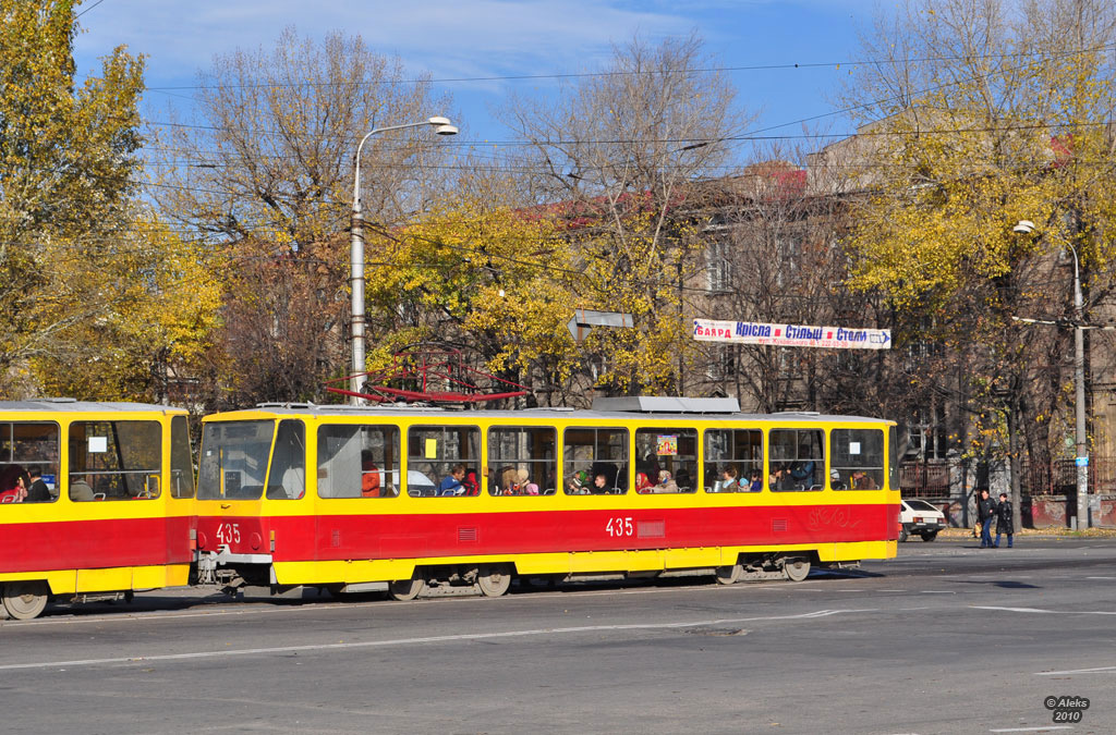 Запорожье, Tatra T6B5SU № 435