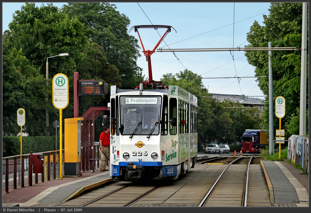 Плауэн, Tatra KT4DMC № 226