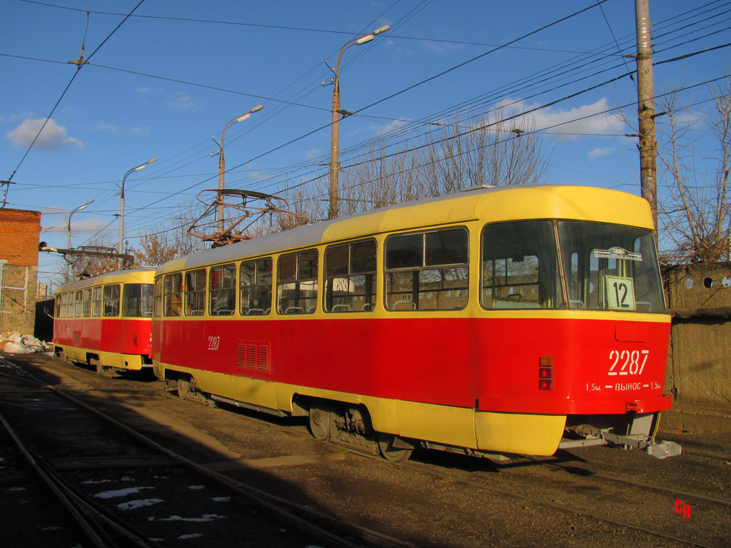 Izhevsk, Tatra T3SU (2-door) Br. 2287