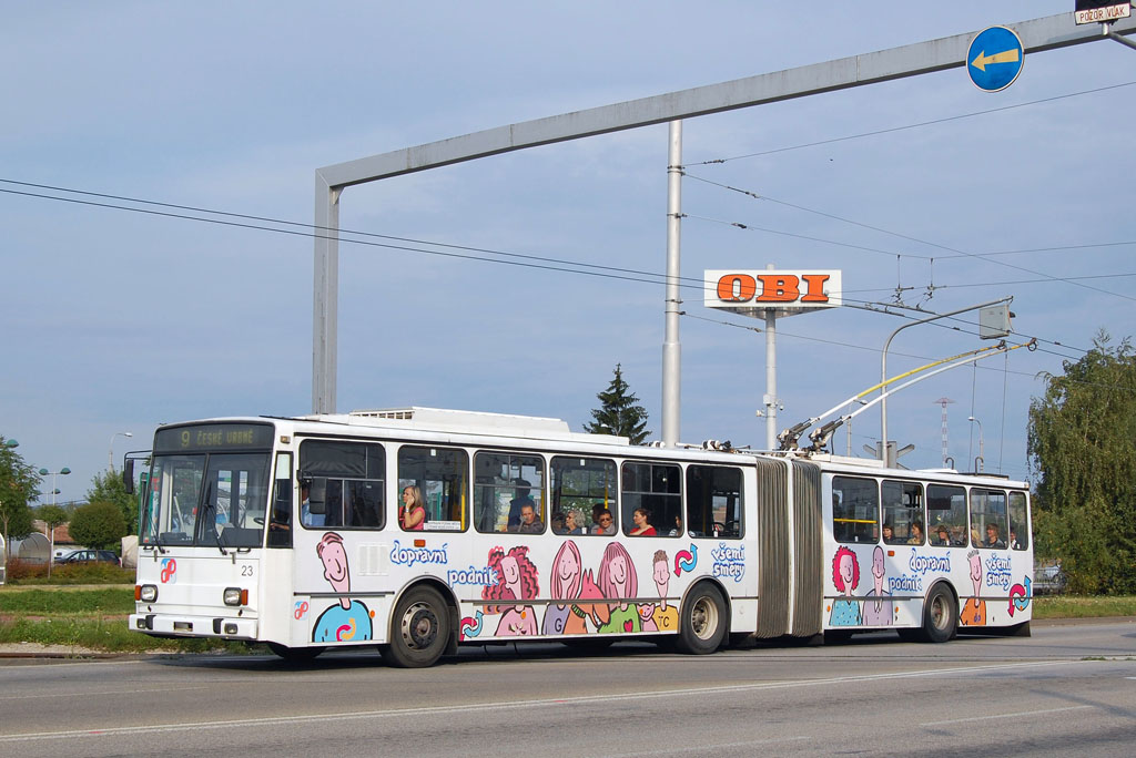 Ческе-Будеёвице, Škoda 15TrM № 23