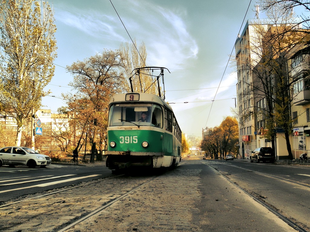 Донецк, Tatra T3SU № 3915