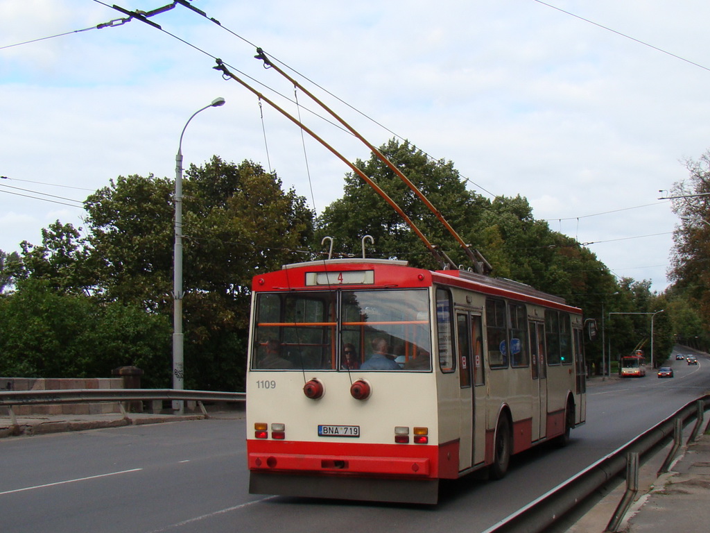 Вильнюс, Škoda 14Tr10/6 № 1109