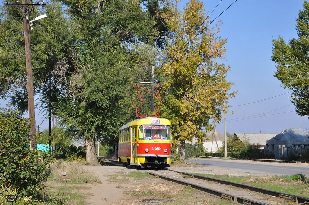 Волгоград, Tatra T3SU (двухдверная) № 5468