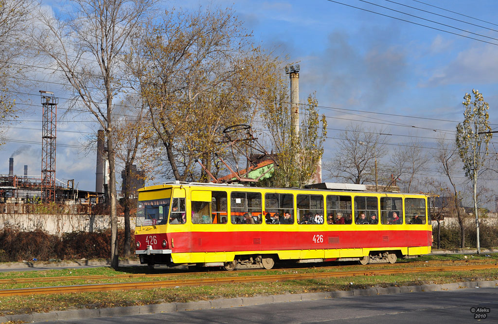 Запорожье, Tatra T6B5SU № 426