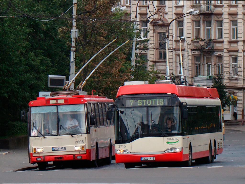 Вильнюс, Solaris Trollino II 15 AC № 2715
