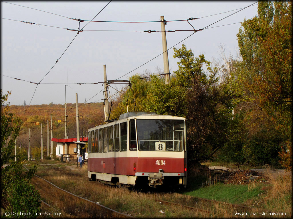 Донецк, Татра-Юг Т6Б5 № 4004