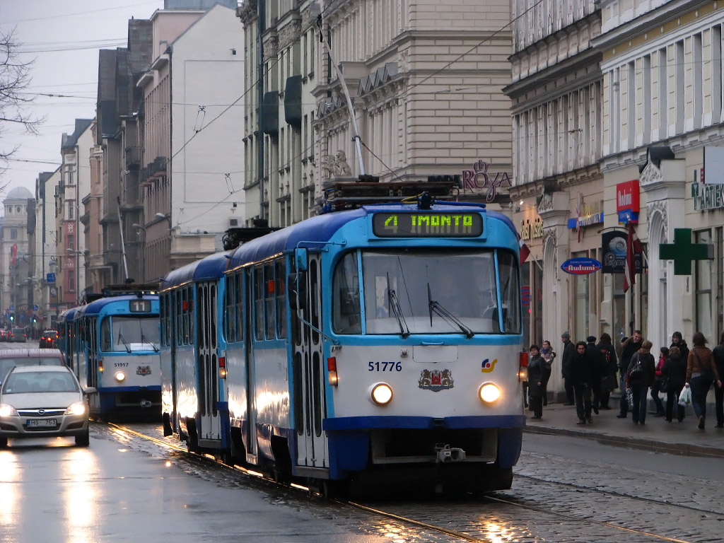 Рига, Tatra T3A № 51776