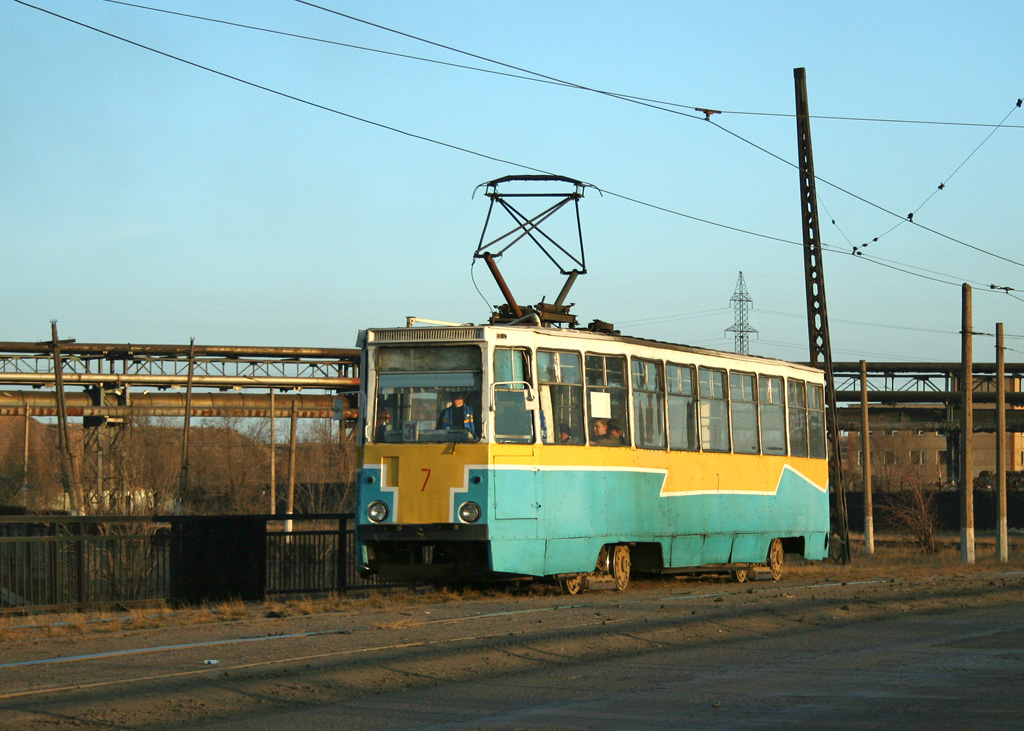 Темиртау, 71-605 (КТМ-5М3) № 7; Темиртау — Демонтированные линии