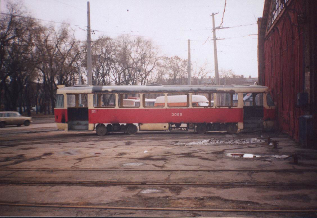 Одесса, Tatra T3SU (двухдверная) № 3088