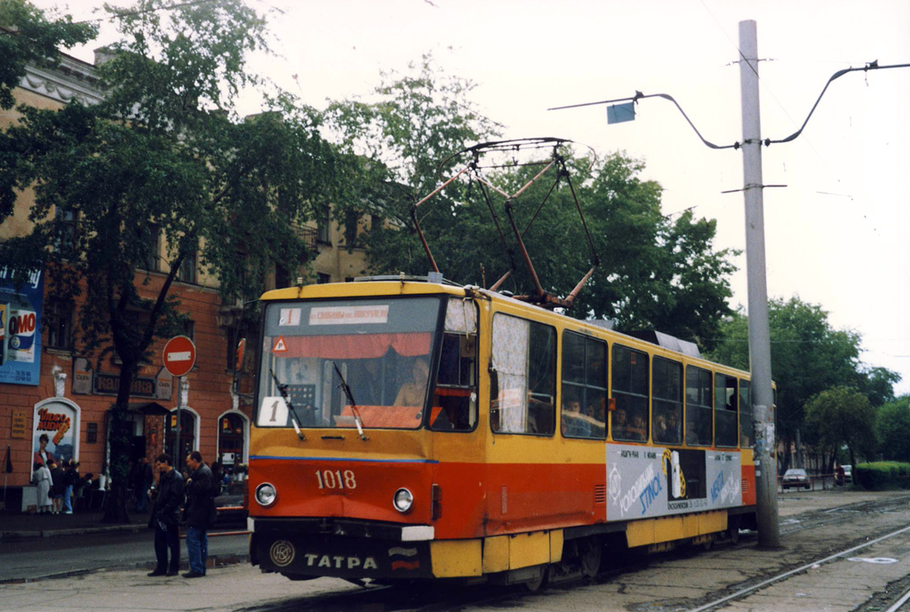 Барнаул, Tatra T6B5SU № 1018