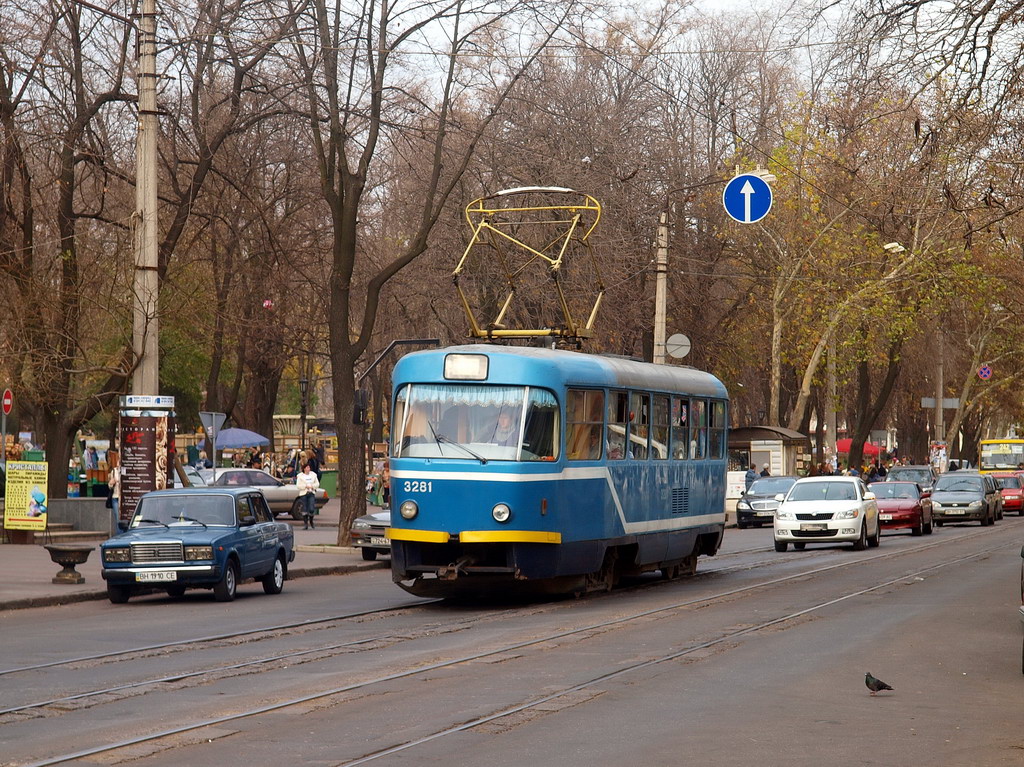 Одесса, Tatra T3R.P № 3281