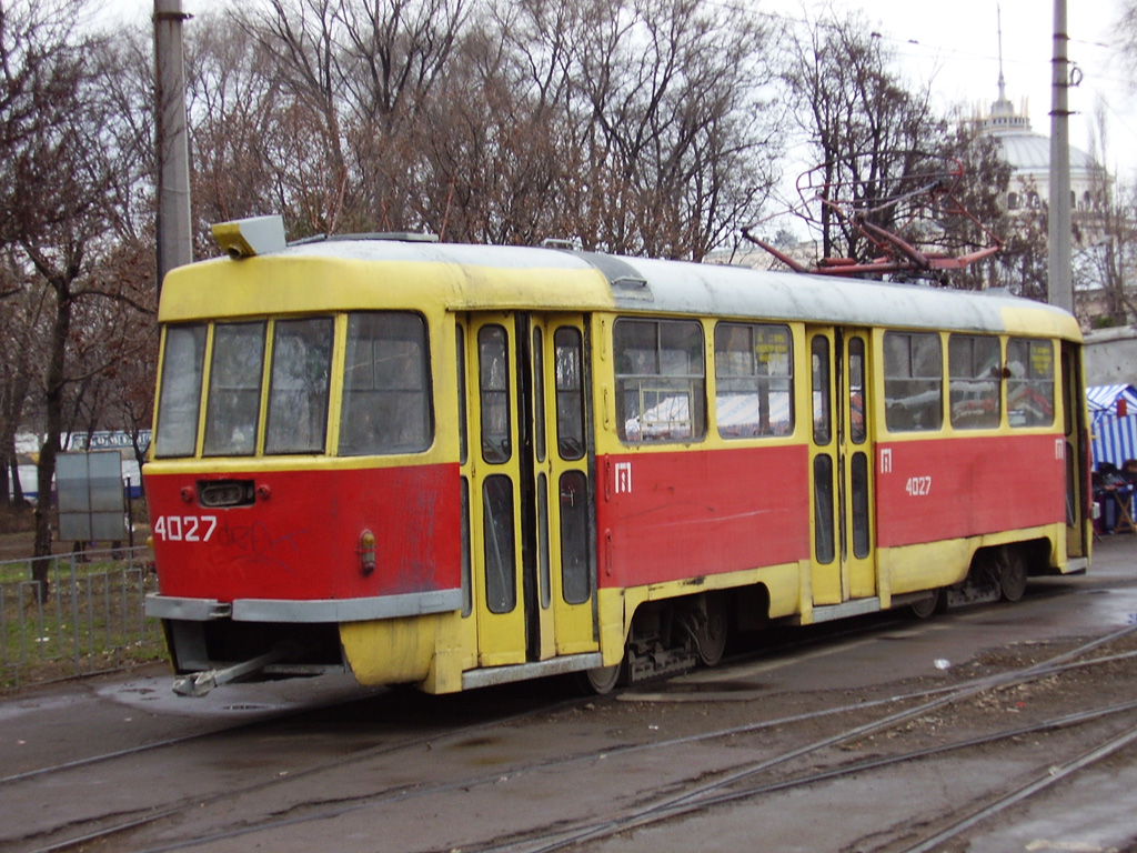 Одесса, Tatra T3SU № 4027