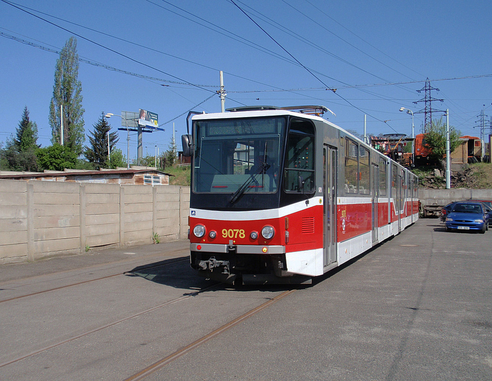 Прага, Tatra KT8D5R.N2P № 9078 Прага, Tatra KT8D5R.N2P № 9078