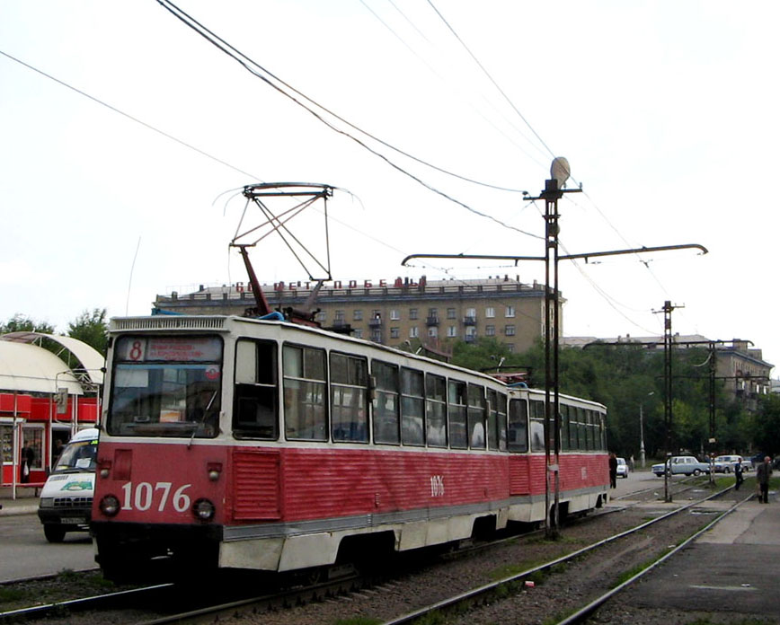 Магнитогорск, 71-605 (КТМ-5М3) № 1076