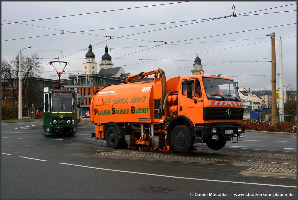 Plauen — Service vehicles of the tram • Wirtschaftsfahrzeuge der Straßenbahn