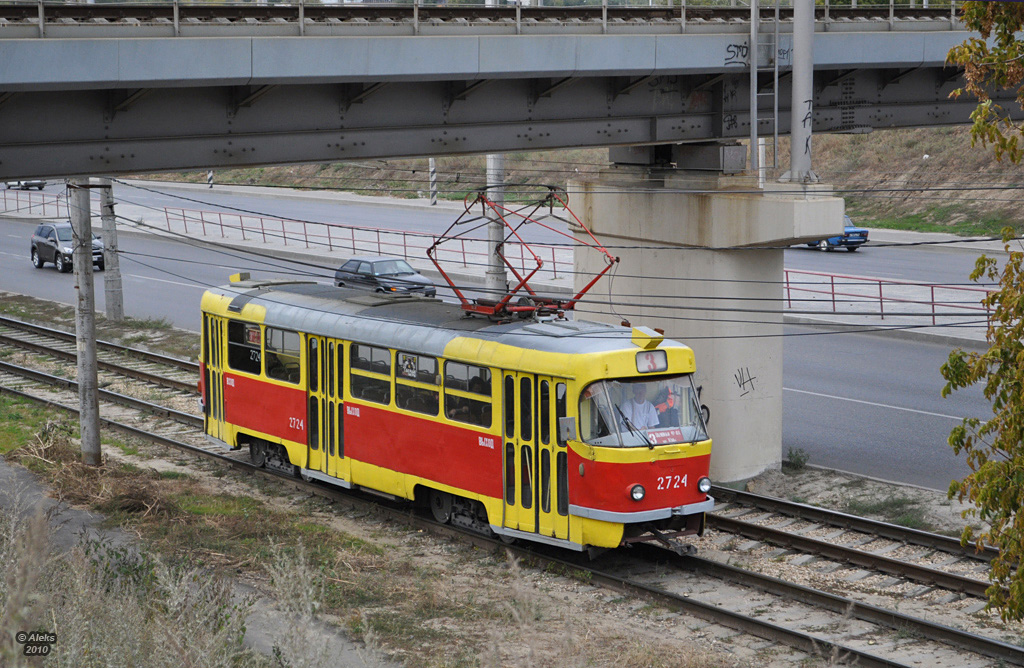 Волгоград, Tatra T3SU № 2724