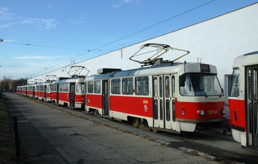 Прага, Tatra T3M № 8034