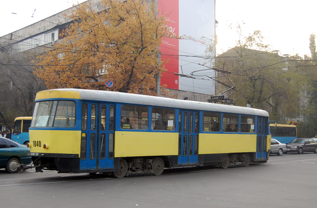 Алматы, Tatra T4D № 1040