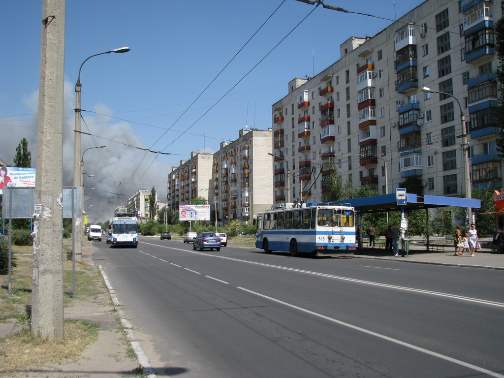 Северодонецк, ЮМЗ Т2 № 505; Северодонецк, ЮМЗ Т2 № 510; Северодонецк — Разные фотографии Северодонецк, ЮМЗ Т2 № 505; Северодонецк, ЮМЗ Т2 № 510; Северодонецк — Разные фотографии