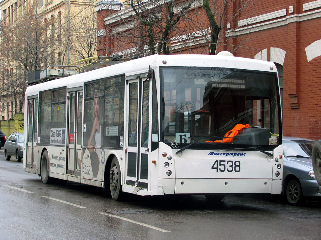Москва, Тролза-5265.00 «Мегаполис» № 4538