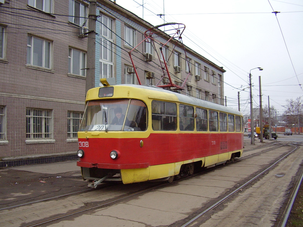 Одесса, Tatra T3SU № 3308