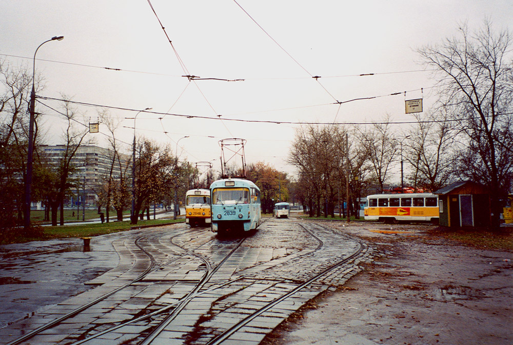 Москва, Tatra T3SU № 2839