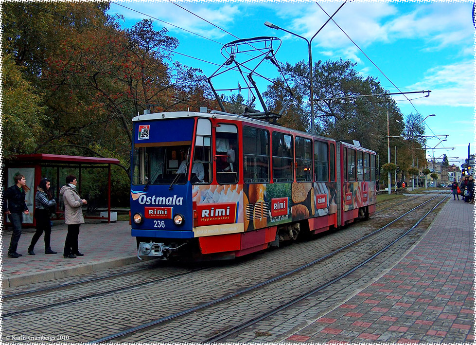 Лиепая, Tatra KT4D № 236