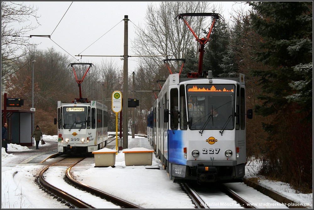 Плауэн, Tatra KT4DMC № 203; Плауэн, Tatra KT4DMC № 227