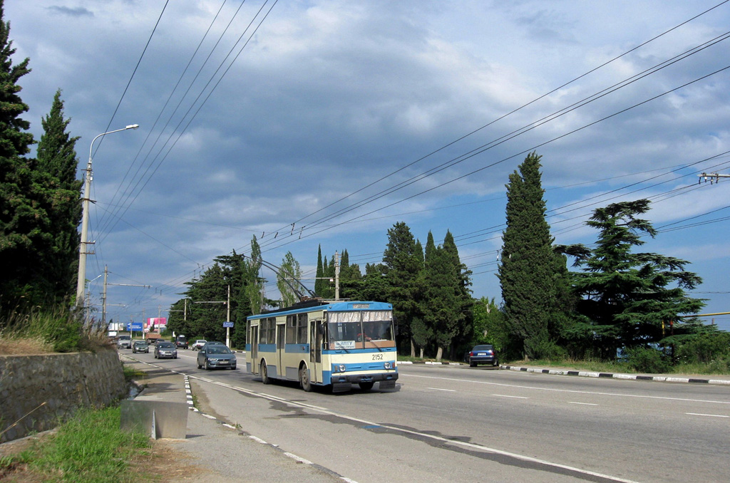 Крымский троллейбус, Škoda 14Tr11/6 № 2152