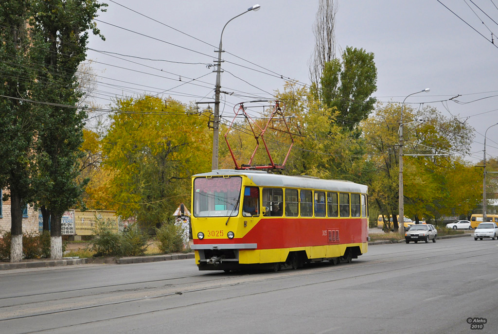 Волгоград, Tatra T3SU мод. ВЗСМ № 3025