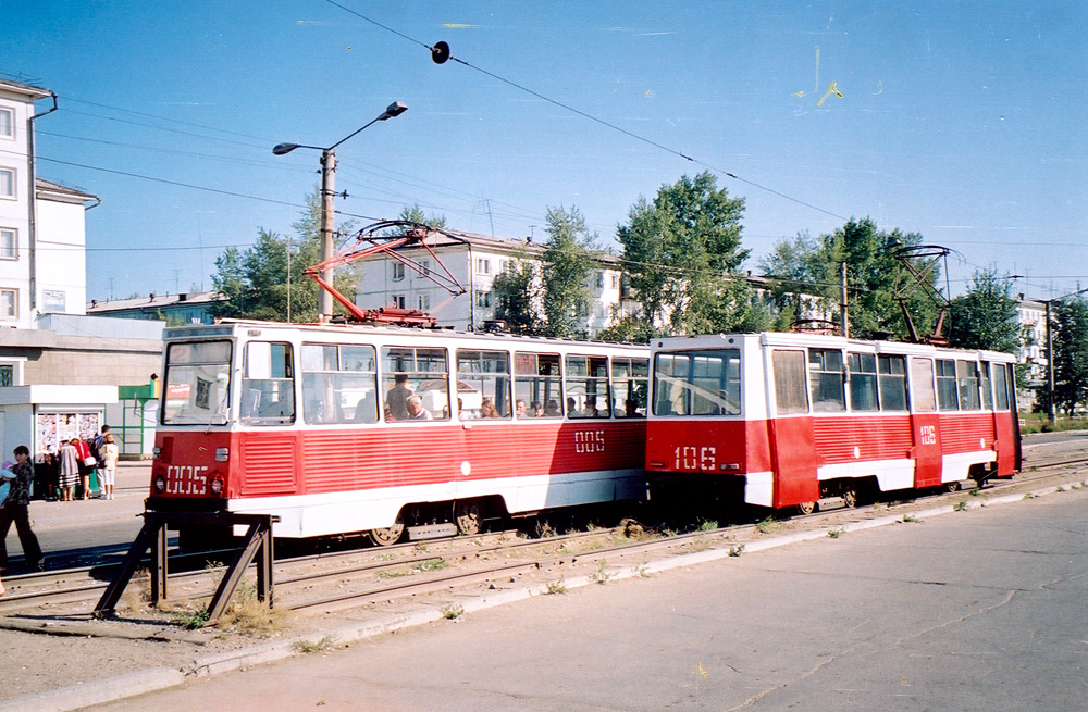 Усолье-Сибирское, 71-605 (КТМ-5М3) № 005; Усолье-Сибирское, 71-605 (КТМ-5М3) № 106