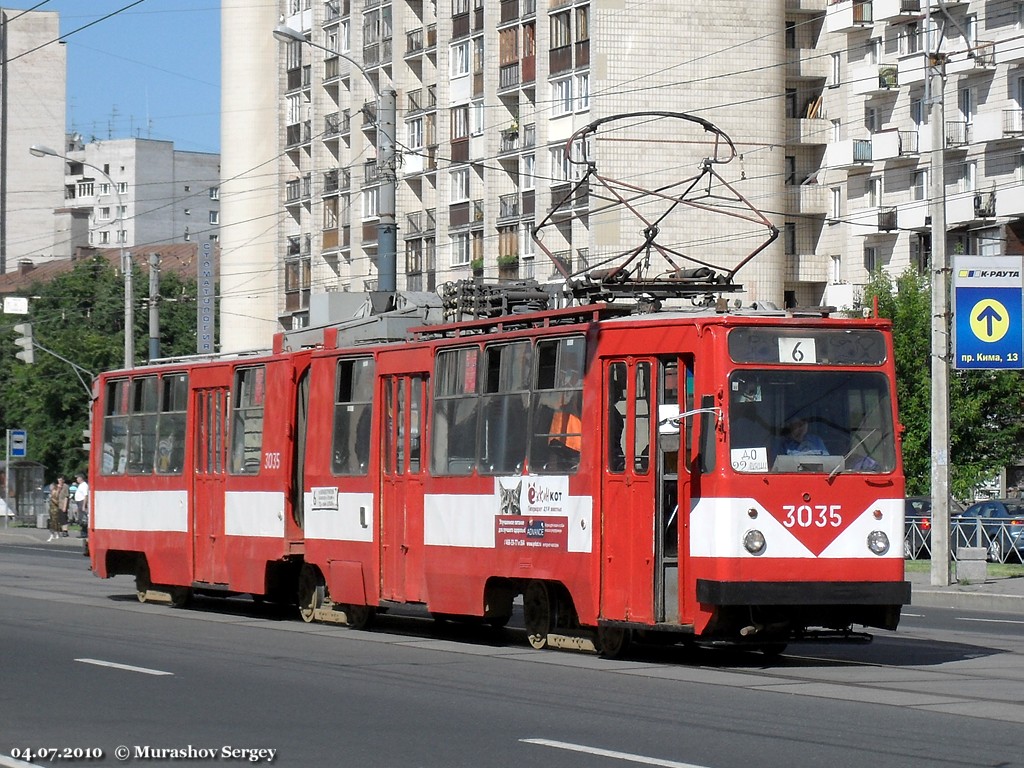 Санкт-Петербург, ЛВС-86К № 3035 Санкт-Петербург, ЛВС-86К № 3035
