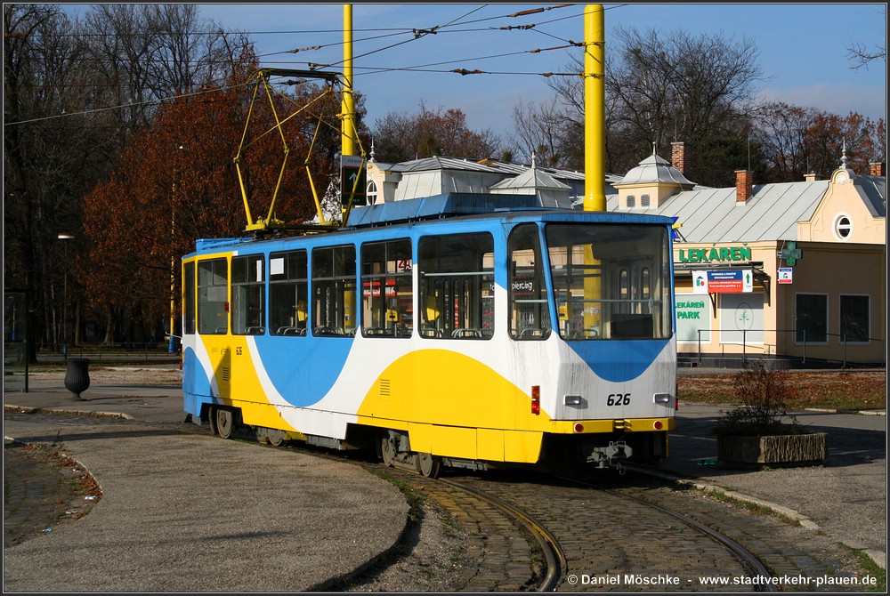 Кошице, Tatra T6A5 № 626