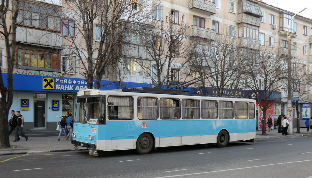 Крымский троллейбус, Škoda 14Tr89/6 № 2101
