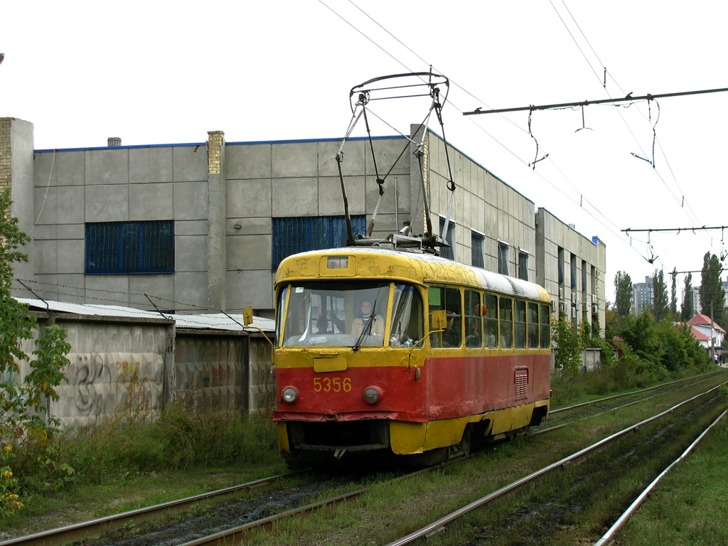 Киев, Tatra T3SU (двухдверная) № 5356