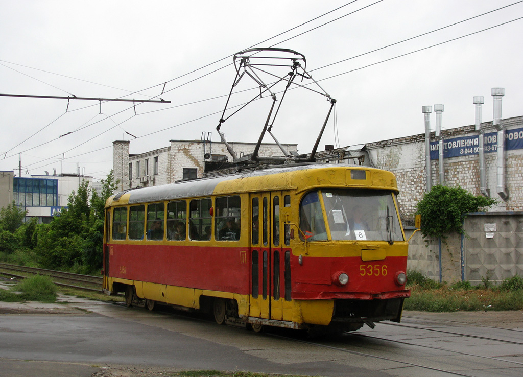Киев, Tatra T3SU (двухдверная) № 5356