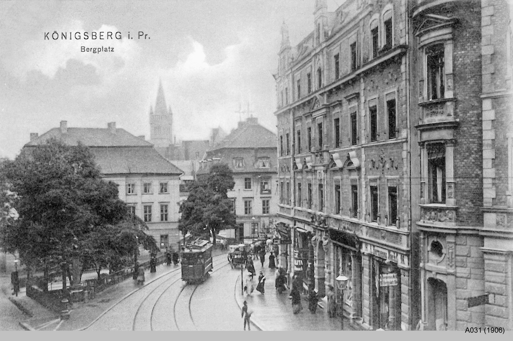 Kaliningrad — Old Photos — Königsberg Tramway
