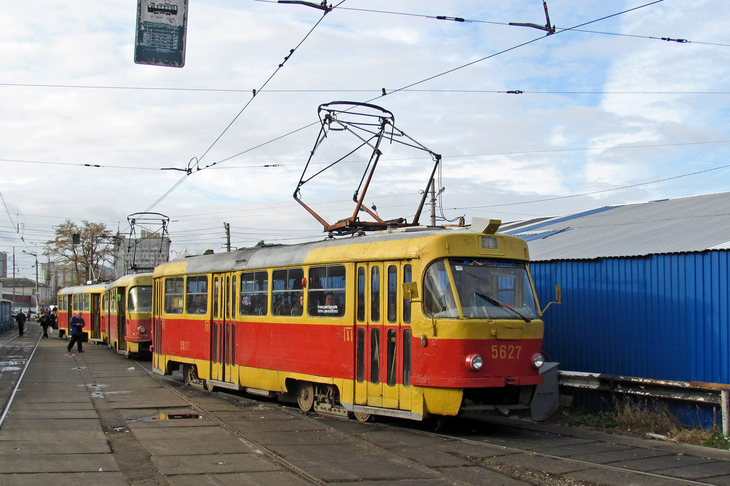 Киев, Tatra T3SU № 5627