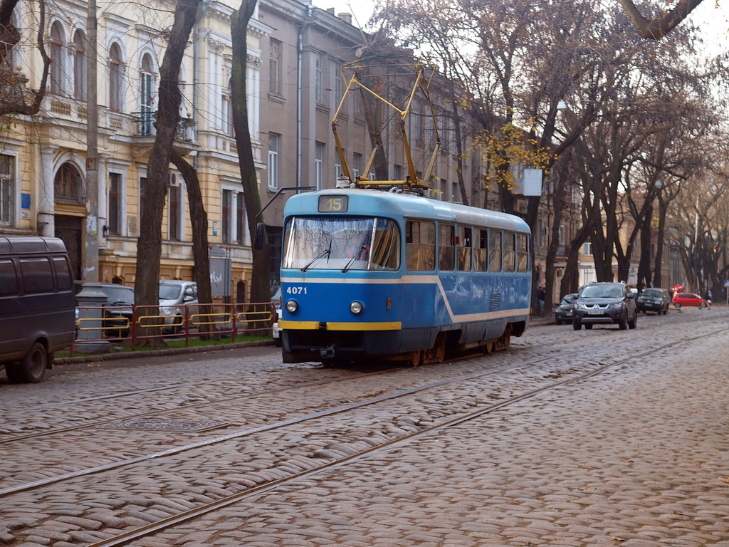 Одесса, Tatra T3R.P № 4071