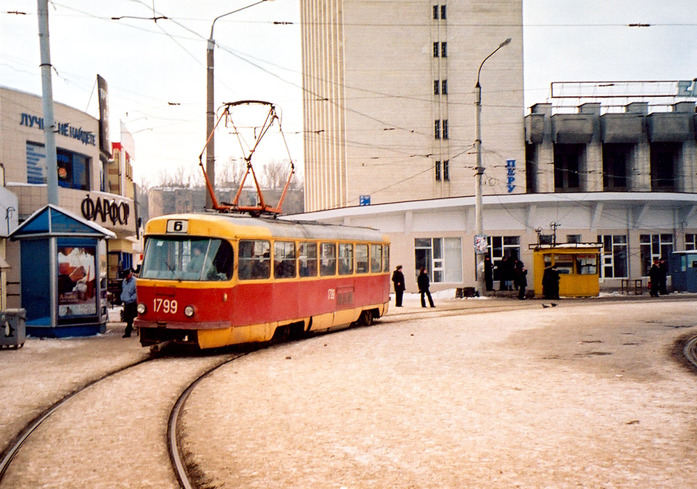 Харьков, Tatra T3SU (двухдверная) № 1799
