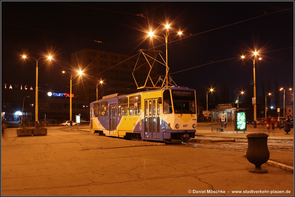 Кошице, Tatra T6A5 № 607
