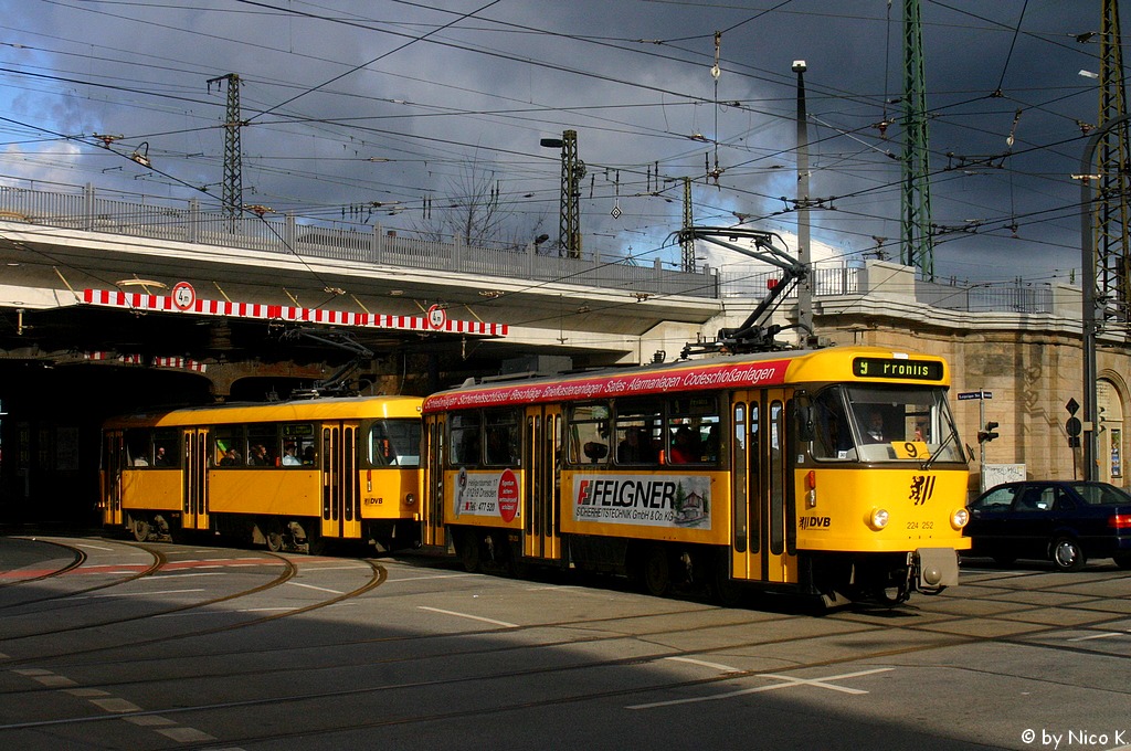 Дрезден, Tatra T4D-MT № 224 252