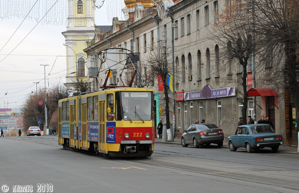 Винница, Tatra KT4SU № 222
