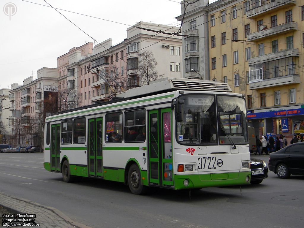 Челябинск, ЛиАЗ-5280 (ВЗТМ) № 3722