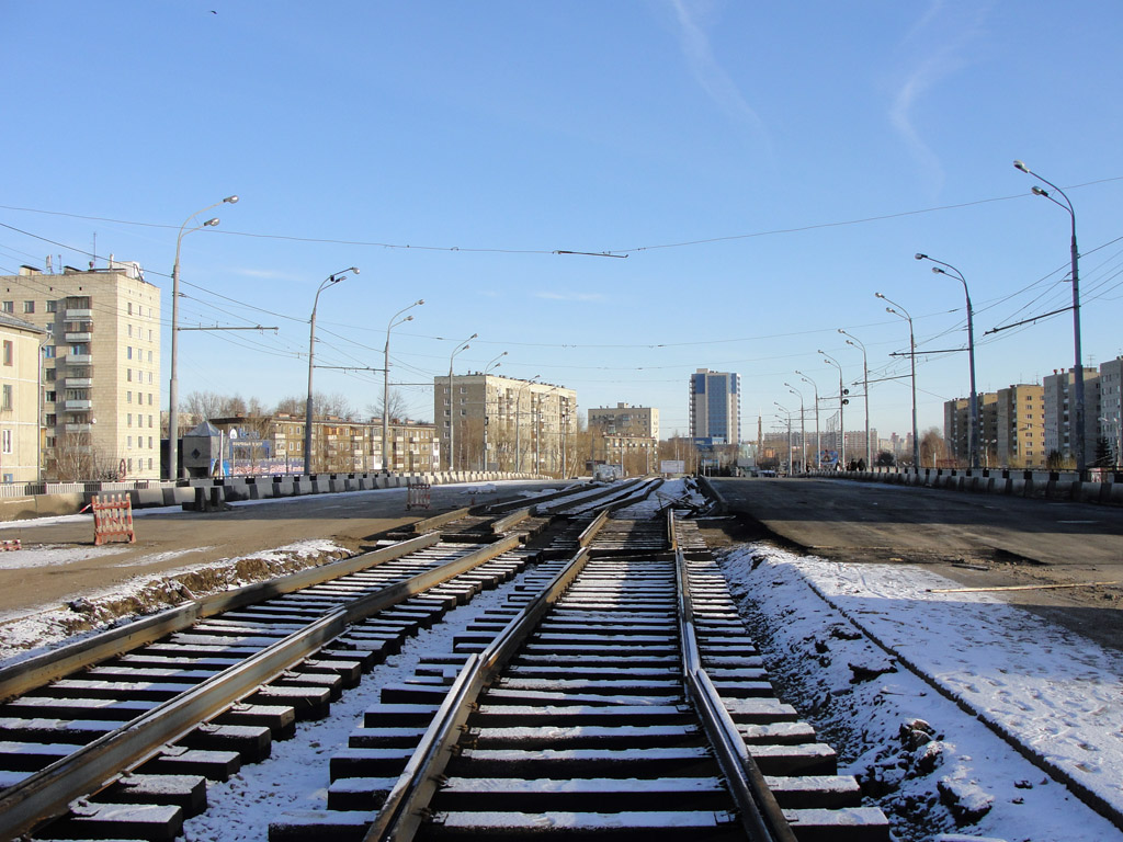 Казань — Реконструкции трамвайных линий