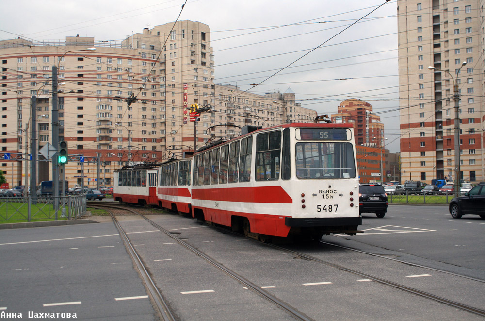 Санкт-Петербург, ЛМ-68М № 5487