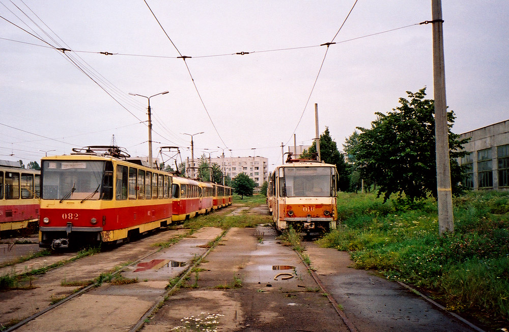 Курск, Tatra T6B5SU № 016; Курск, Tatra T6B5SU № 082; Курск — Музей курского городского электротранспорта (КГЭТ)